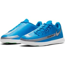 Buty piłkarskie Nike Phantom Gt Club Ic Jr CK8481-400 niebieskie 3