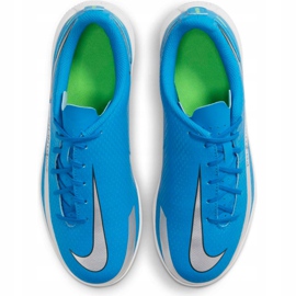 Buty piłkarskie Nike Phantom Gt Club Ic Jr CK8481-400 niebieskie 4