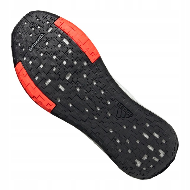 Buty adidas PulseBOOST Hd M EE9564 białe pomarańczowe 5
