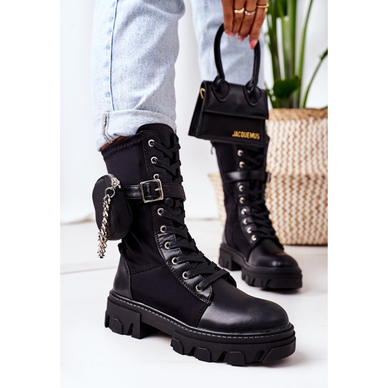 PS1 Ocieplane Workery Z Nerką Czarne Look At Me 1