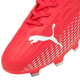Buty piłkarskie Puma Ultra 4.3 Fg Ag Jr 106538 01 czerwone czerwone 3