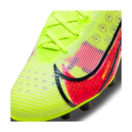 Buty piłkarskie Nike Vapor 14 Elite Ag M CZ8717-760 żółte zielone 5