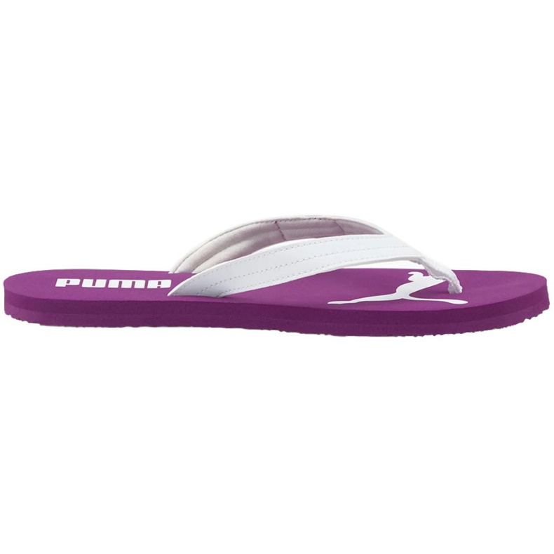 Klapki Puma Cozy Flip Wns W 370290 11 białe fioletowe 1