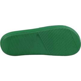 Klapki Lacoste Croco Slide 119 1 M 737CMA00181R7 zielone 3