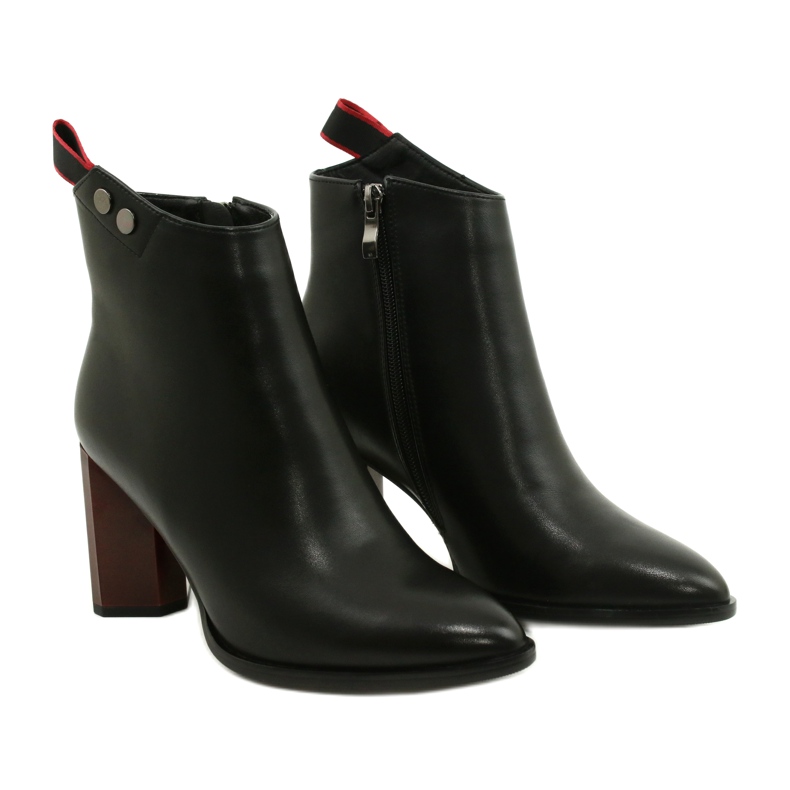 Botki Filippo DBT1553/21 BK czarne 2