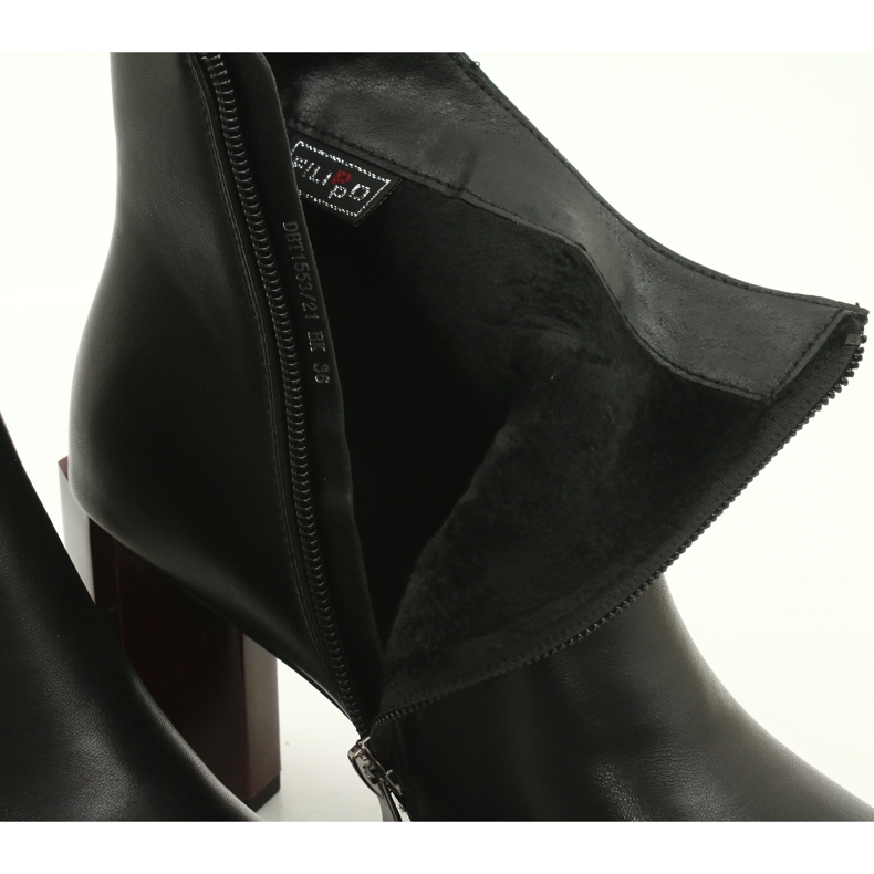 Botki Filippo DBT1553/21 BK czarne 4