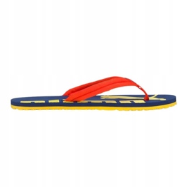 Klapki Puma Epic Flip v2 Elektro 360248 51 czerwone granatowe żółte 3