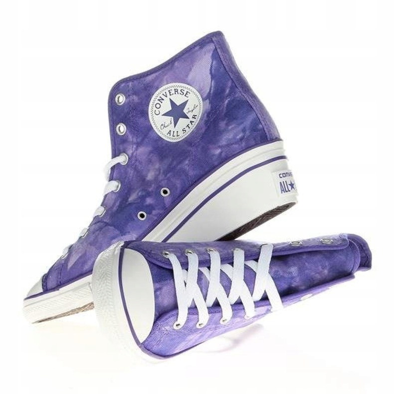 Trampki Converse Chuck Taylor Side W 542469F fioletowe 3