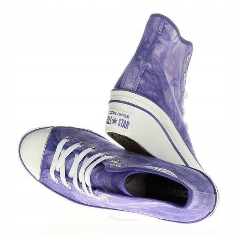 Trampki Converse Chuck Taylor Side W 542469F fioletowe 5