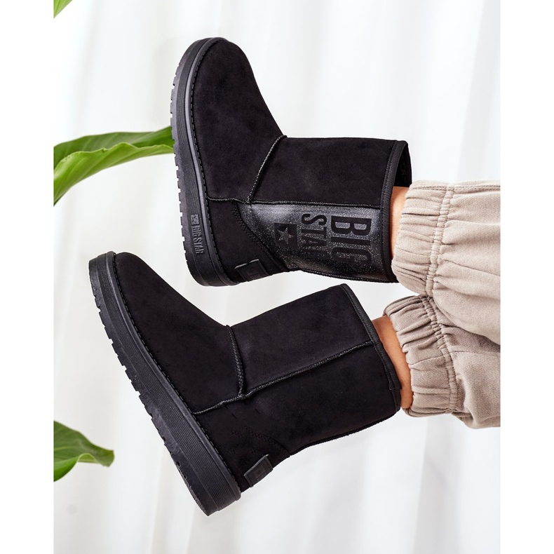 Śniegowce Big Star EE274415 Czarne 2