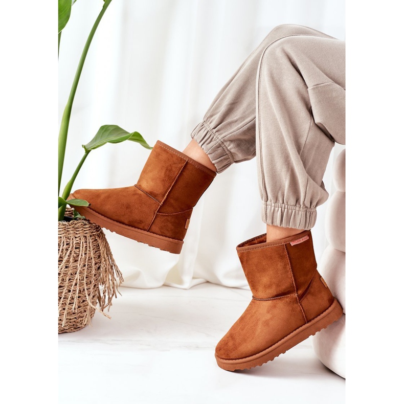 Śniegowce Cross Jeans EE1R4028C Brązowe 2