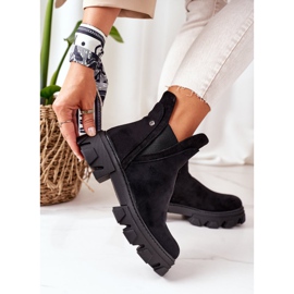 PS1 Ocieplane Botki Sztyblety Czarne Good Idea 1