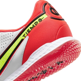 Buty piłkarskie Nike React Tiempo Legend 9 Pro Ic M DA1183-176 białe wielokolorowe 7