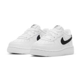 Buty Nike Force 1 Inf Jr CZ1691-100 białe czarne 2