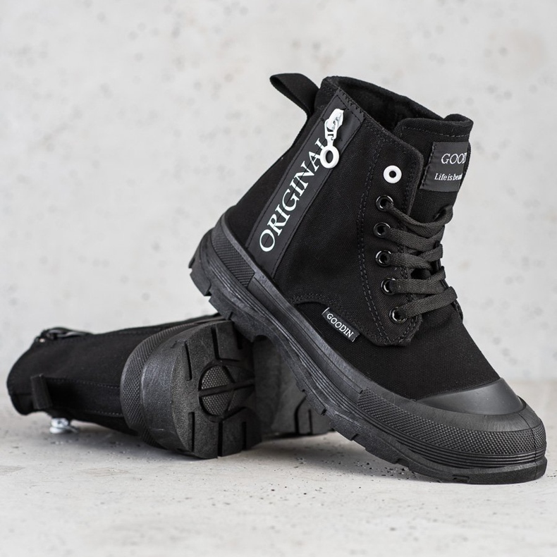 Goodin Wysokie Trampki Original czarne 1