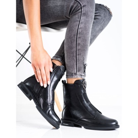 Filippo Modne Botki Z Ociepleniem czarne 2