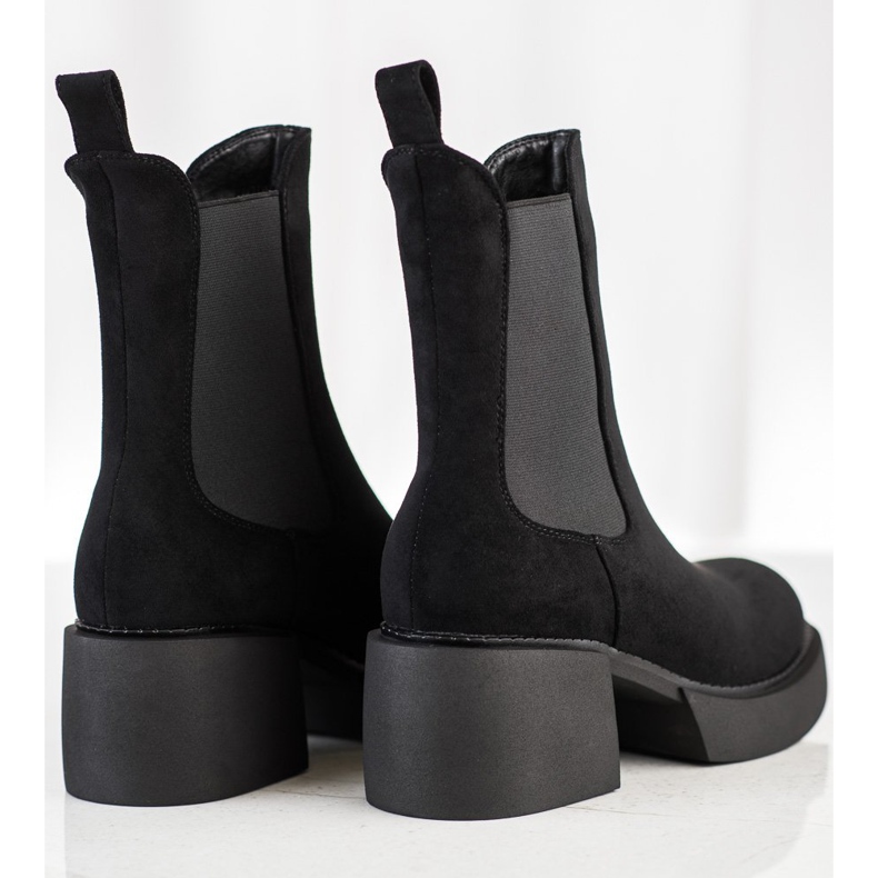 Filippo Wysokie Sztyblety Na Platformie czarne 1