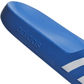 Klapki adidas Adilette Aqua F35541 białe niebieskie 5