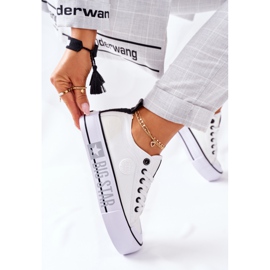 Tenisówki Na Platformie Big Star II274021 Białe 2