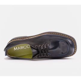Marco Shoes Mokasyny Chiara ze skóry przecieranej czarne niebieskie 6