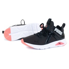 Buty Puma Enzo 2 Sparkle Jr 19457301 czarne 1
