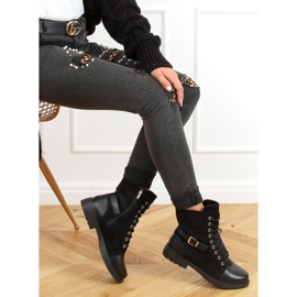 Workery damskie czarne JH-21 Black 2