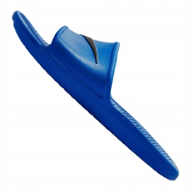 Klapki Nike Kawa Shower M 832528-403 czarne niebieskie 1