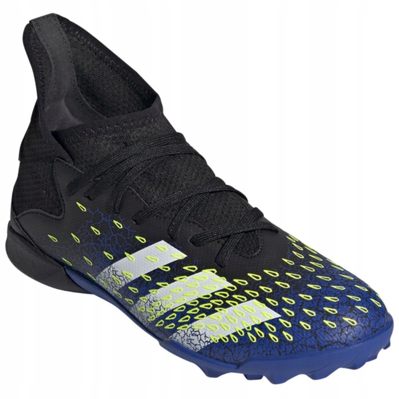 Buty piłkarskie adidas Predator Freak.3 Tf Jr FY0624 niebieskie 3