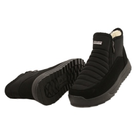 Buty Damskie Na Futerku Progress PROGJ-21-21 Czarne 3
