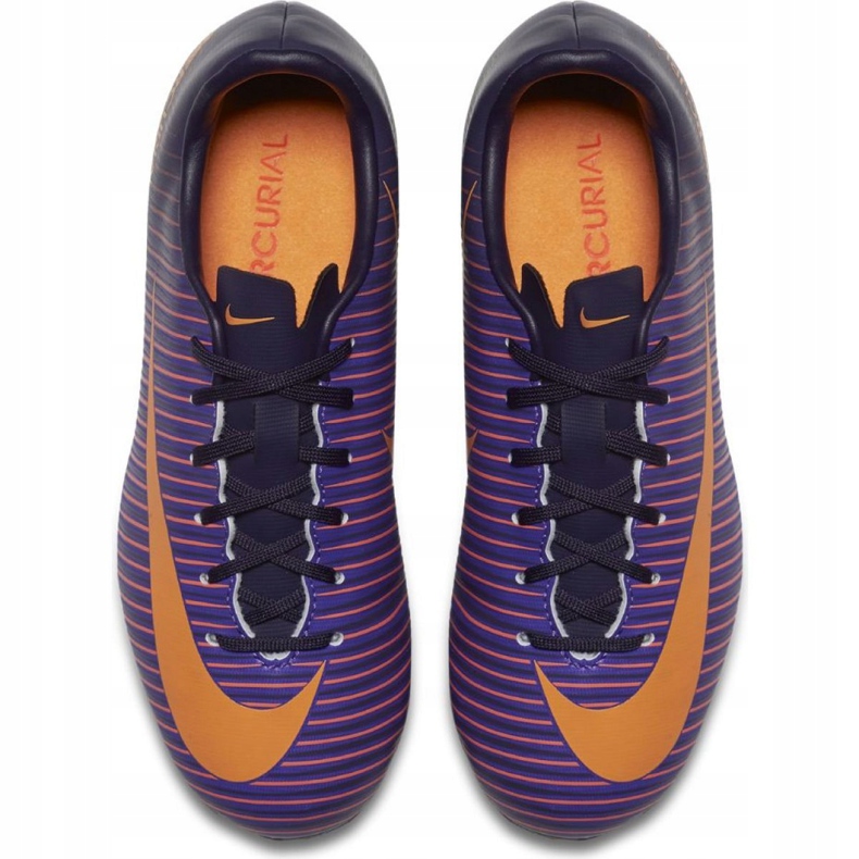 Buty piłkarskie Nike Mercurial Vapor Xi Fg Jr 831945-585 róże i fiolety 1