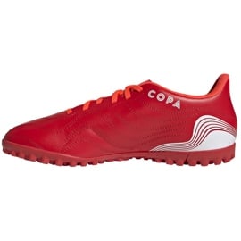 Buty piłkarskie adidas Copa Sense.4 Tf M FY6179 pomarańcze i czerwienie czerwone 1