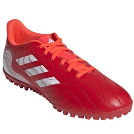 Buty piłkarskie adidas Copa Sense.4 Tf M FY6179 pomarańcze i czerwienie czerwone 3
