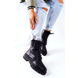 Botki Workery Ocieplane Sergio Leone Czarne TR756 2