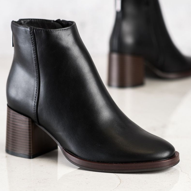 Klasyczne botki Sergio Leone czarne 1