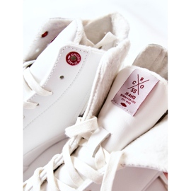 Damskie Ocieplane Trampki Cross Jeans Wysokie Białe II2R4010C 1