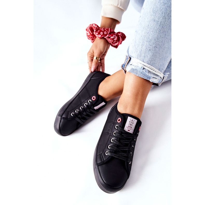 Damskie Trampki Cross Jeans II2R4003C Czarne 1