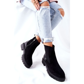 PE1 Ocieplane Botki Sztyblety Czarne Prestons 2