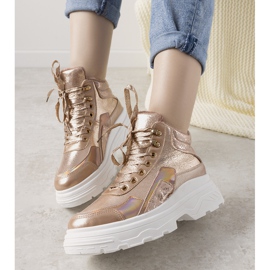 Różowe sneakersy zimowe Doyon 1