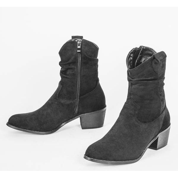 Czarne kowbojki Devi 1