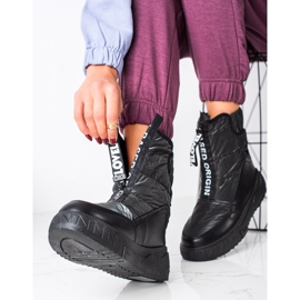 Seastar Śniegowce Na Suwak czarne 1