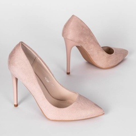 Beżowe szpilki Megan beżowy 1