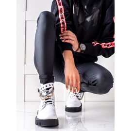 Seastar Workery Z Łańcuszkami Fashion białe 1