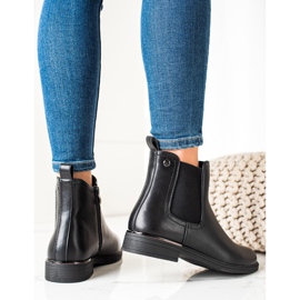 Sergio Leone Klasyczne Czarne Botki Na Suwak 1