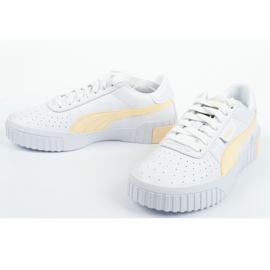 Buty Puma Cali W 369155 30 białe żółte 7