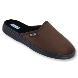 Befado obuwie męskie  pu 132M009 brązowe 1