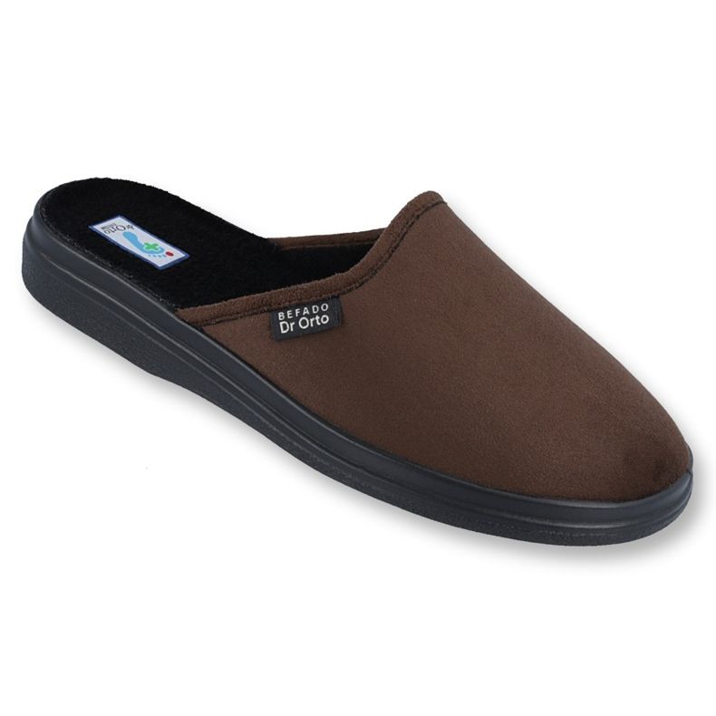 Befado obuwie męskie  pu 132M009 brązowe 1