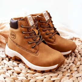 Dziecięce Buty Trekkingowe Big Star II374101 Camel brązowe 1