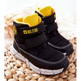 Dziecięce Śniegowce Memory Foam Big Star II374070 Czarne 1