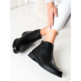 Klasyczne Ocieplane Botki Sergio Leone czarne 2