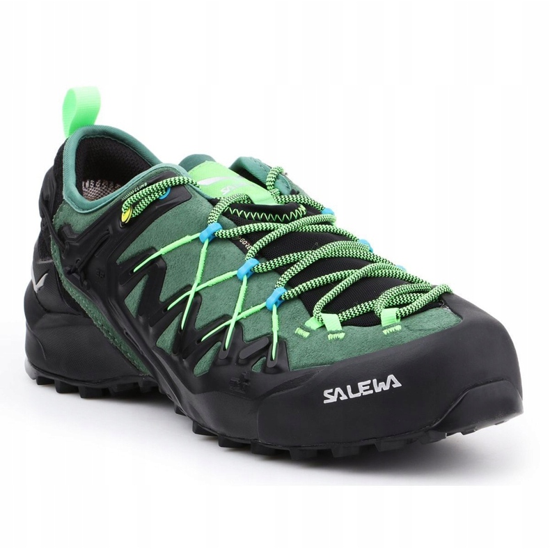 Buty trekkingowe Salewa Ms Wildfire Edge Gtx M 61375-5949 czarne zielone 3